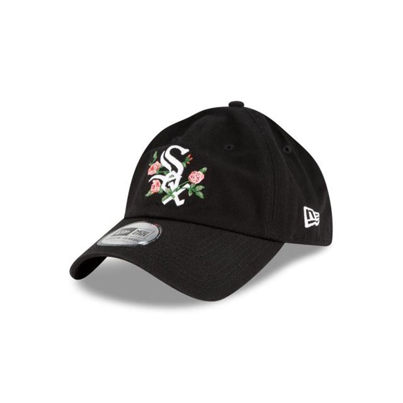 MLB Chicago White Sox Bloom Casual Classic Adjustable (UQG0764) - Black New Era Caps